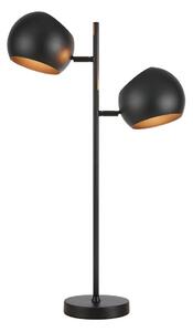 Markslöjd 108691 - Stolna lampa EDGAR 2xE14/40W/230V crna