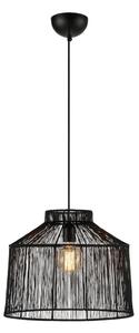 Markslöjd 108668 - Luster na sajli CAPANNA 1xE27/40W/230V crna