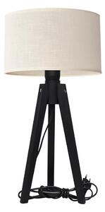 Stolna lampa ALBA 1xE27/60W/230V krem/bor