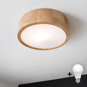 Brilagi - LED Stropna svjetiljka CARVALHO 1xE27/60W/230V hrast pr. 27,5 cm