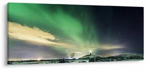 Slika polarne svjetlosti (120x50 cm)