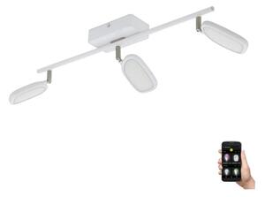 Eglo 33224 - LED RGBW Prigušiva reflektorska svjetiljka PALOMBARE-C 3xLED/5W/230V bijela