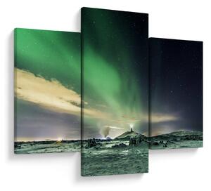 Slika polarne svjetlosti (90x60 cm)