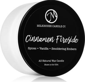 Milkhouse Candle Co. Creamery Cinnamon Fireside mirisna svijeća Sampler Tin 42 g