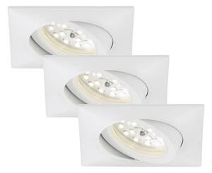 Briloner 7210-036 - SET 3x LED Ugradbena svjetiljka ATTACH LED/5W/230V IP23 bijela