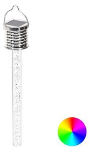 Aigostar - LED RGB solarna svjetiljka LED/0,006W/1,2V krom IP44