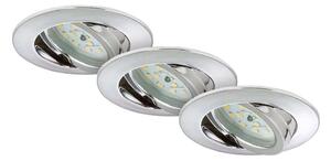 Briloner 7209-038 - SET 3x LED Ugradbena svjetiljka za kupaonicu LED/5W/230V IP23