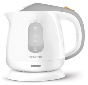 Sencor - Kuhalo za vodu 1 l 1100W/230V bijela/siva