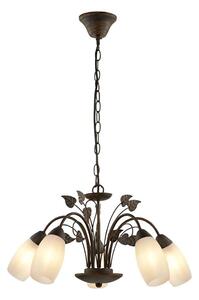 Globo 30800523X - Luster na lancu VENEZIA 5xE14/40W/230V