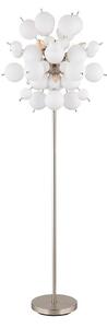 Globo 15633SO - Podna lampa UDO 6xE14/25W/230V bijela