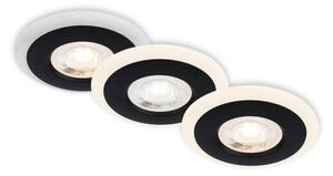 Briloner 7039-035 - SET 3x LED Ugradbena svjetiljka za kupaonicu LED/5W/230V IP44