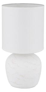 Globo 21739W - Stolna lampa MARBLE 1xE14/40W/230V bijela