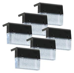 Immax 08501C - SET 6x LED RGB Solarna zidna svjetiljka LED/1W/1,2V 3500K IP65