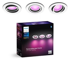 Philips - SET 3xLED RGBW Prigušiva ugradbena Hue CENTURA 1xGU10/4,2W/230V