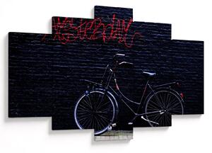 Slika bicikla u Amsterdamu (150x105 cm)