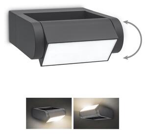 Brilagi - LED Vanjska zidna svjetiljka CROTONE LED/7W/230V antracit IP54