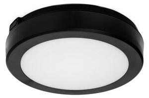 LED Stropna svjetiljka za kupaonicu sa senzorom NAIROS LED/12W/230V IP65 crna + DU