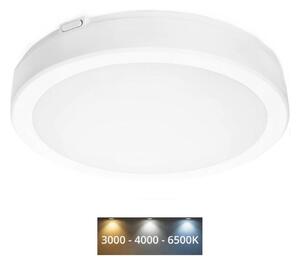 LED Stropna svjetiljka za kupaonicu NAIROS LED/24W/230V 3000/4000/6500K IP65 bijela