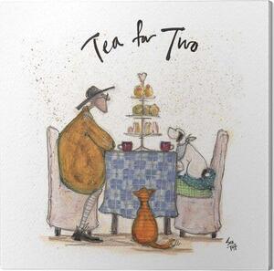 Slika na platnu Sam Toft - Tea for Two - Colour