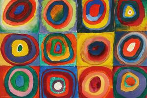 Poster Concentric Rings, Wassily Kandinsky