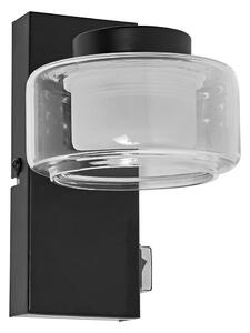 Ledvance - LED Zidna svjetiljka za kupaonicu ORBIS FLAME LED/5,5W/230V IP44 crna