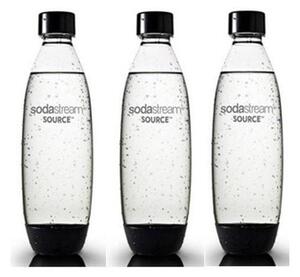 Sodastream BO TRIO PLAY 9 dl 3-dijelna plastična boca otporna na pritisak - crna