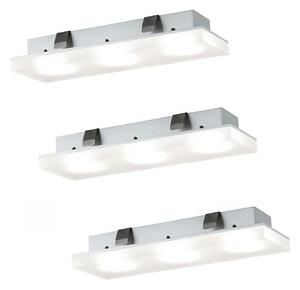 Paulmann 93577 - SET 3x LED Ugradbena svjetiljka FLEECY 3xLED/3,6W/230V