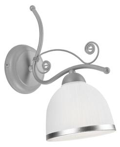 Zidna lampa RETRO II 1xE27/60W/230V srebrna