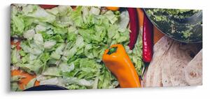 Slika povrća (120x50 cm)