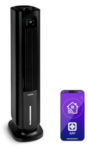 Klarstein Polar Tower Smart, ventilator, rashlađivač zraka, 7L, 85W, daljinski upravljač, 5x spremnik za hlađenje