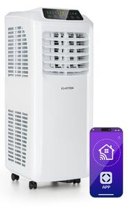 Klarstein Pure Blizzard Smart 7k, prijenosna klima, 7000 BTU/2,1 kW, energetski razred A, daljinski upravljač