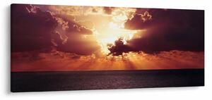 Slika sunca iza oblaka (120x50 cm)