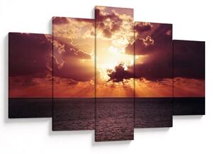Slika sunca iza oblaka (150x105 cm)