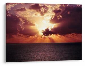 Slika sunca iza oblaka (70x50 cm)