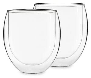 Feelino Set za led 2, šalice za čaj, set 2, 320 ml, visokokvalitetno borosilikatno staklo, perivo u perilici posuđa