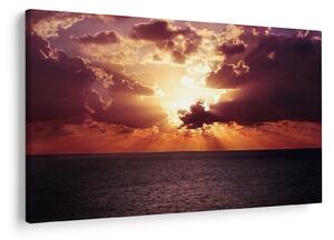 Slika sunca iza oblaka (90x60 cm)