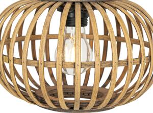 Orijentalna viseća lampa od bambusa 3 svjetla okrugla - Amira