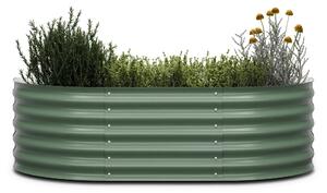 Blumfeldt High Grow, povišeni krevet, 160 x 80 x 80 cm, izrađen od valovitog čeličnog lima, jednostavan za sastavljanje, otporan na hrđu i mraz