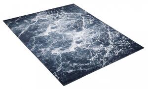 Tamni trendi tepih s apstraktnim uzorkom Širina: 160 cm | Duljina: 230 cm