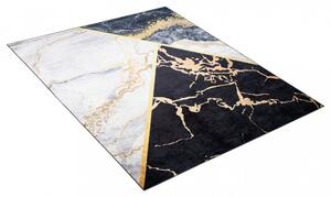 Prepoznatljivi tamni trend tepih s protukliznom završnom obradom Širina: 80 cm | Duljina: 150 cm