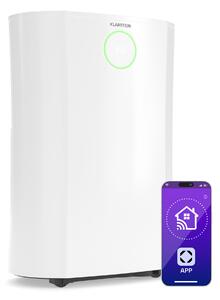 Klarstein DryFy ProConnect 16L odvlaživač zraka, 16 L/dan, 18m², Wi-Fi, Aplikacija, LED indikator, 24-satni tajmer