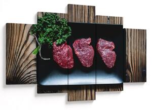 Slika mesa na tanjuru (150x105 cm)