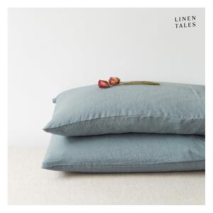 Svjetloplava lanena jastučnica Linen Tales, 70 x 90 cm