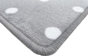 Dječji tepih Dots - sivi Grey 120x170 cm