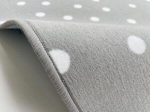 Dječji tepih Dots - sivi Grey 120x170 cm
