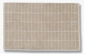 Bež kupaonska prostirka 50x80 cm Tile Stone – Mette Ditmer Denmark