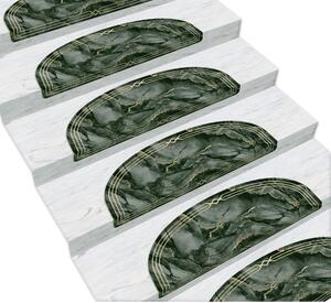 Black Friday - Zeleni tepisi za stepenice u setu od 16 kom Marble Dream - Vitaus, 65 x 20 cm