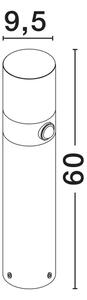 PAUL PODNA SVJETILJKA CRNA LED 10 Watt 220-240 Volt 685lm 3000K IP65 NL9176108