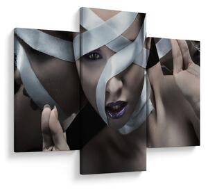 Slika žene s vrpcom (90x60 cm)