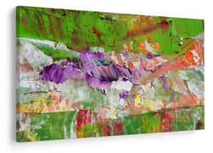 Slika apstrakcije - slikanje (90x60 cm)